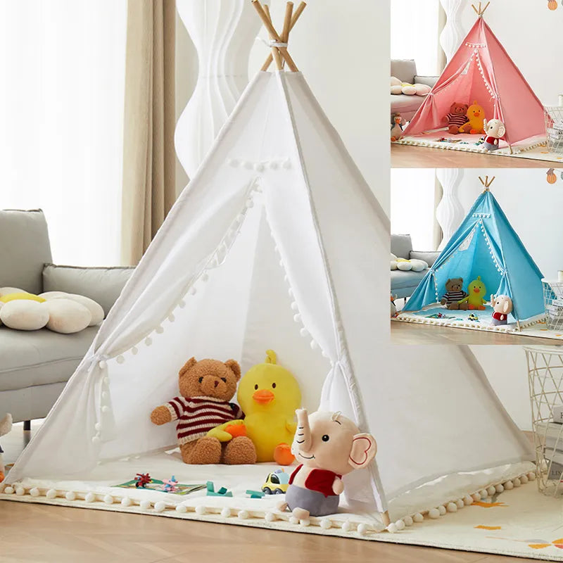 Teepee Indián Játszósátor – Fehér