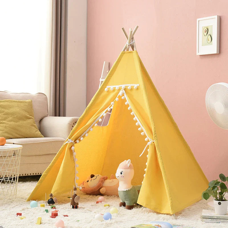 Teepee Indián Játszósátor – Sárga